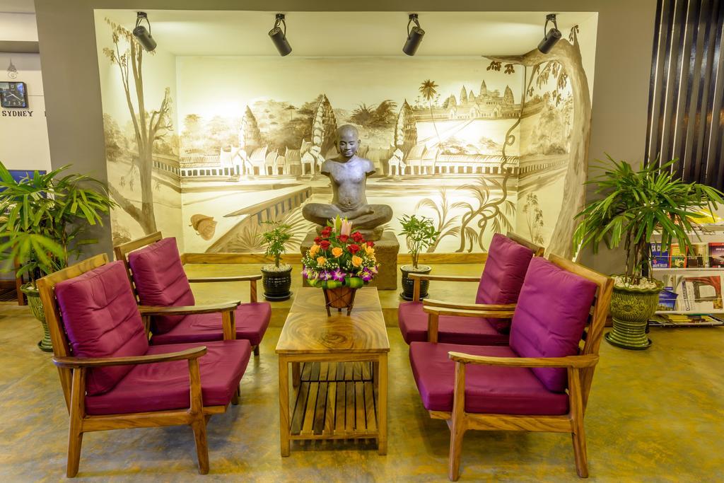 Double Leaf Boutique Hotel Phnom Penh Bagian luar foto