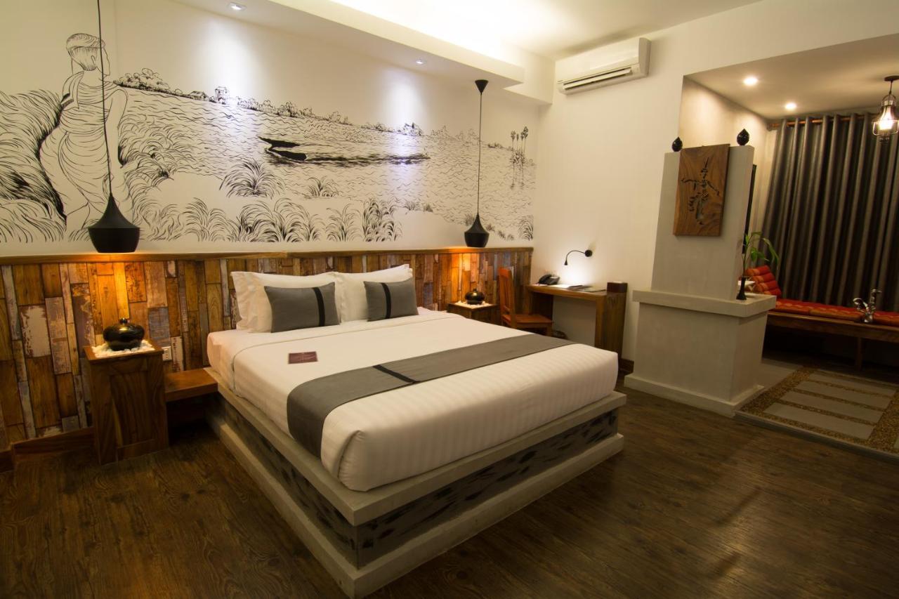 Double Leaf Boutique Hotel Phnom Penh Bagian luar foto